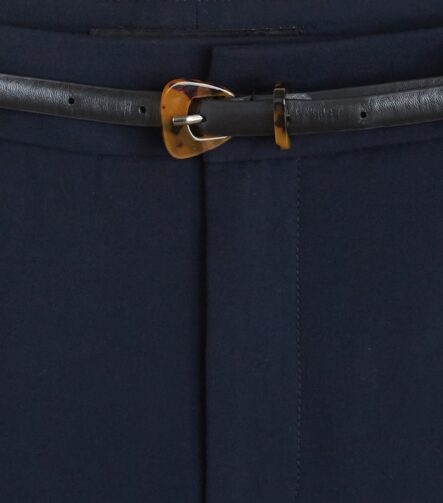 Pantalon droit avec ceinture