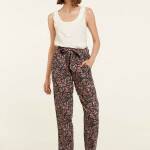 Pantalon fluide imprimé
