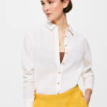 Chemise en lin et coton