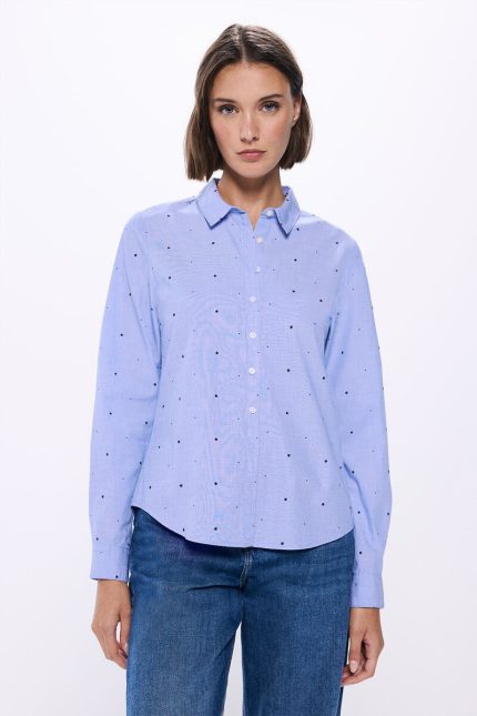 Chemise étoiles en coton