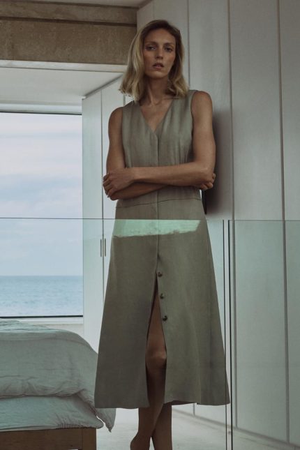 ROBE EN LIN