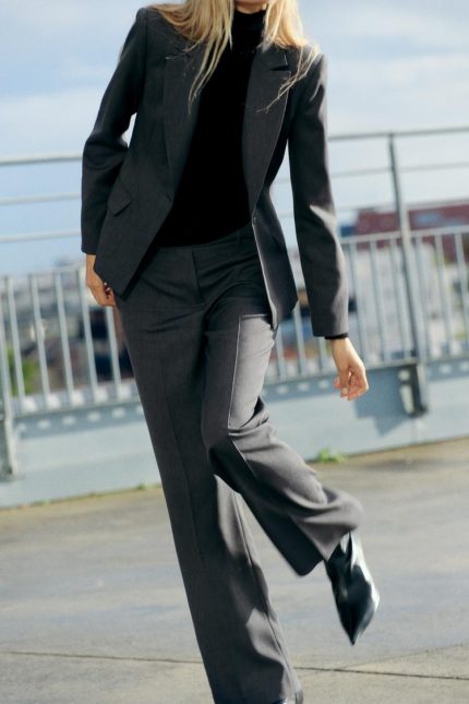 PANTALON DROIT TAILLE NORMALE