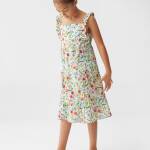 Robe en coton fleurie