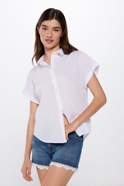 Chemisier Oxford manches courtes  Regular