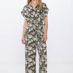 Combinaison chemise imprimée