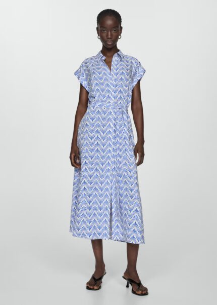 Robe chemisier nœud