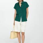 Chemise Lyocell manches courtes