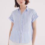 Chemise Oxford légère à manches courtes