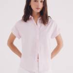 Chemise Oxford légère à manches courtes