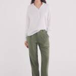 Pantalon chino en lin