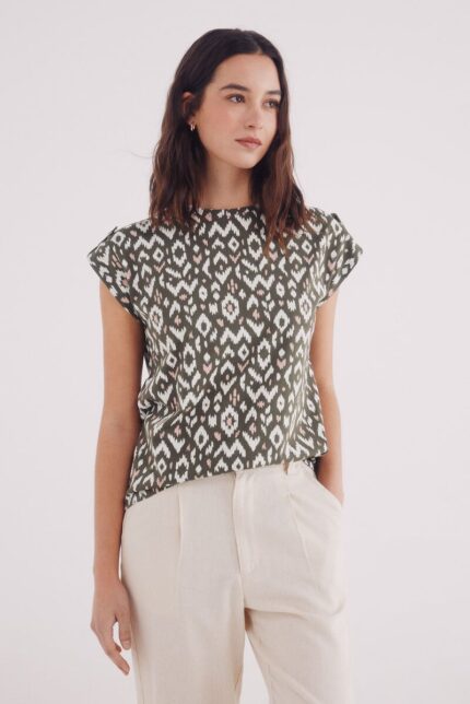 T-shirt imprimé animal