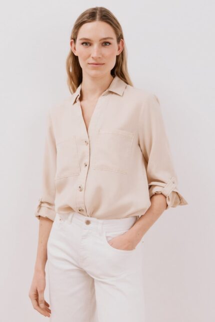 Chemise en jean Tencel