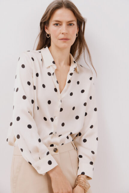Chemise en satin