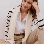 Veste col châle