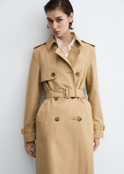 Trench classique ceinture  Mango