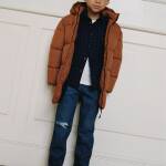 Anorak long matelassé