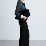 Pantalon flare poches