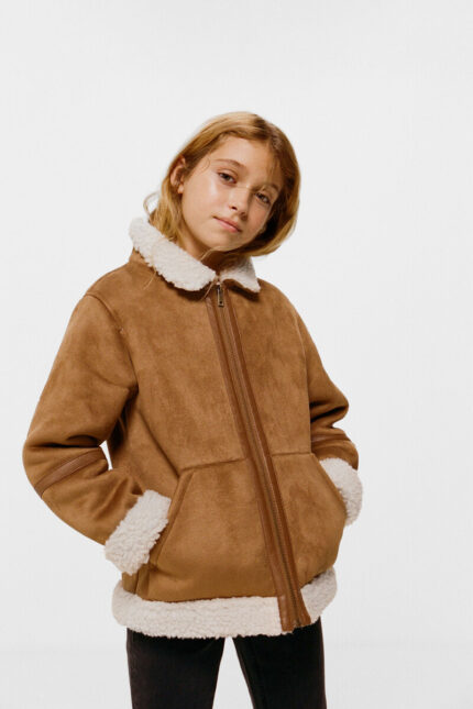 veste réversible pour filles