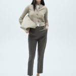 Pantalon  taille normale Gris