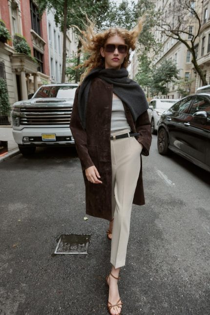 PANTALON TAILLE HAUTE CEINTURE