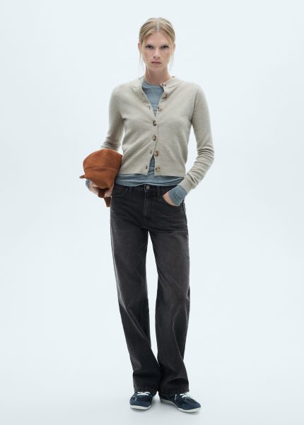 Jean droit taille normale