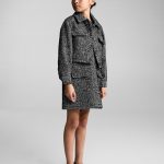 Robe et  Veste chasuble maille chevrons