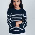 Pull marin pour filles