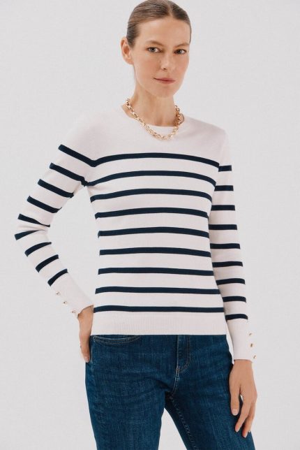 Pull à rayures