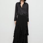 Chemise fluide satinée