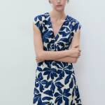 Robe longue imprimée