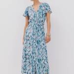 robe midi imprimée