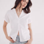 chemise Oxford à manches courtes