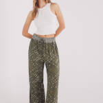 Pantalon palazzo imprimé