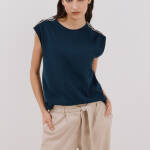 T-shirt avec détails en crochet
