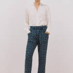Pantalon fluide avec ceinture