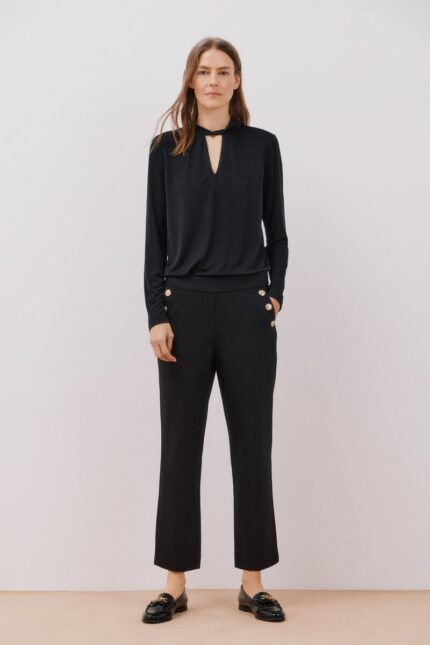 Pantalon à boutons