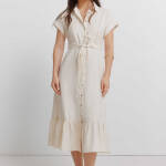 robe chemise en lin
